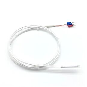 PT100 RTD & K Type Thermocouple Temperature Sensor, 2/3-Wire Probe, Acid & Alkali Resistant(PT100 Type 5M) in Kuwait