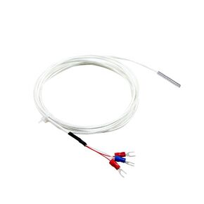 5 * 30mm Probe Type Stainless Steel PT100 Temperature Sensor Thermocouple with 1/2/3/5m Waterproof High Precision 3 Wire Cable(PT100 Type 0.5m) in Kuwait