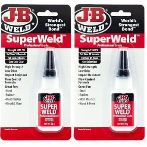 J-B Weld 33120H SuperWeld Glue - Clear Super Glue - 20g (Pack of 2) in Kuwait