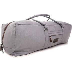 Mount Adams XL Yoga Mat Bag, 26" x 10" x 10", Extra Large Yoga Mat Carrier, Fitness Bag for Exercise Mat, Block, Straps, and Blanket, Canvas Gym Duffle Bag for Workout Accessories in Kuwait