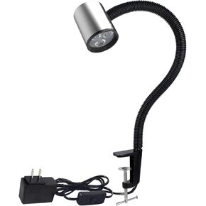 أدى C المشبك ضوء العمل IP65 المياه برهان مرنة معقوفة مصباح 900 لومن 120 فولت لآلة مخرطة طحن الحفر الصحافة الإضاءة الصناعية in Kuwait