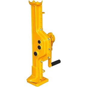 HILLHOUSE MMJ-3 1.5 Ton Mechanical Jack - Industrial Manual Operation Jack, 3000 lb Load Capacity, Low Height 23.63 Inches, Lifting Height 35.44 Inches, Cast Iron Structure, with Overload Protection in Saudi Arabia