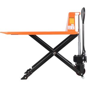 Tory Carrier Manual Scissor Pallet Jack Hand Truck Lift 2200lbs Capacity, 45" L x 27" W Forks, 3.3'' Lowered, 31.5'' Raised Height for Open Bottom Pallet in Kuwait