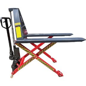 3300 رطل. الغطاء، 27 بوصة × 45 بوصة، ارتفاع الرفع: 3-1/2 بوصة إلى 31-1/2 بوصة، رافعات يدوية عالية الرفع لأدوات التعامل مع ألواح التحميل/أحادية الجانب in Kuwait