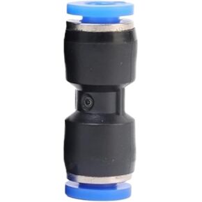 إحياء الأثاث البلاستيك خرطوم تركيبات محول موصلات هوائية خط الهواء الإفراج السريع مستقيم دفع في أنبوب موصل اقتران (12 مللي متر ، 50 قطعة) in Kuwait