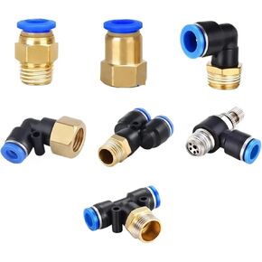 Pneumatic Connector PX 4MM-12mm Hose Tube Fitting 1/4" 1/8" 3/8" 1/2"Thread Pipe Coupler 1Pcs(10-03) in Kuwait