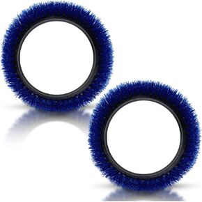 2 Pack 237058 Blue Crimped Polypropylene Scrub Orbiter Brush Replacement for Oreck Commercial ORB550MC, ORB600MW and ORB700MC Orbiter Floor Machines, for Bissell BGEM9000 in Kuwait
