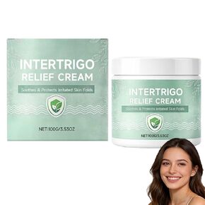 POSOJPIP Intertrigo Cream,Skin Fold Barrier Cream for Moisture & Friction Protection, Helps Support Skin Comfort, Fast-Drying Non-Greasy Formula for Friction-Prone Areas. in Kuwait