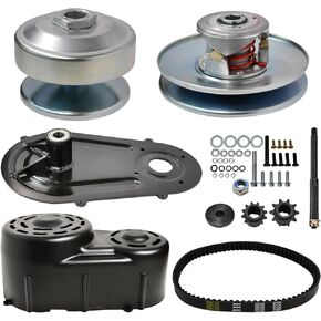 مجموعة محول عزم الدوران من سلسلة JNDO Go Kart 40 مع بكرة سائق 1 بوصة، بكرة مدفوعة 3/4 بوصة مناسبة لجميع محركات 8hp-16hp مع أعمدة مرفقية مستقيمة 1 بوصة ومفتاح 1/4 بوصة للمذنب 209133A Manco 2432 in Kuwait