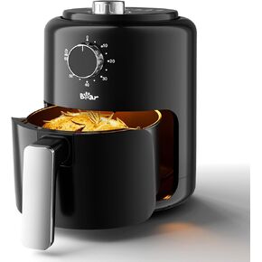 مقلاة الهواء الصغيرة 2.1 كيو تي ، ميني جيرفير الوقت القابل للتعديل والتحكم في درجة الحرارة ، مثالية لوجبة خفيفة سريعة 1-2 وجبة خفيفة صحية في دقائق ، وتوفير مساحة صغيرة مع سلة غير لاصقة in Kuwait