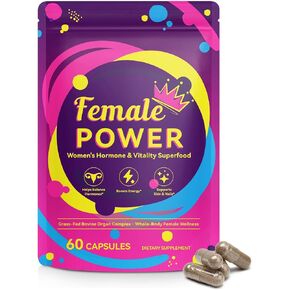 مكمل عضوي من لحم البقر للنساء، توازن الهرمونات للنساء، مكمل عضوي من لحم البقر الطبيعي بنسبة 100%، طاقة وعافية (120 قطعة) in Kuwait