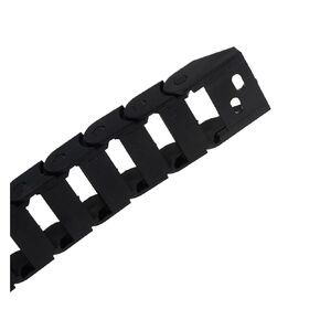 10 x 20mm 10 * 20mm L1000mm Cable Drag Chain Wire Carrier with end connectors for Router Machine Tools/Fully enclosed 1M(10x10mm) in Saudi Arabia