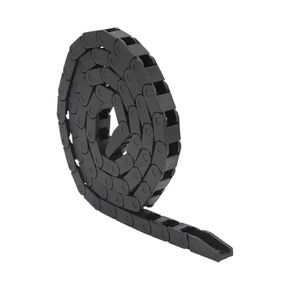 سلسلة كابل 7x7 10x10/15/20/30/40 مم حامل سلك سلسلة سحب الكابل مع موصلات نهاية للآلات 550 مم/1000 مم طول 1 متر (7 × 7 مم 1000 مم) in Kuwait