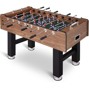 58 Inch Large Size Foosball Table Adult Size, Full Size Soccer Game Table w/2 Balls, Leg Levelers & Heavy-Duty Legs, Durable Arcade Football Table for Game Room, Home, Office, Party in Kuwait