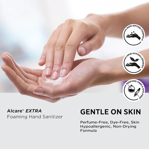 SC Johnson Professional Alcare Extra Foaming Hand Sanitizer 2-Pack 1L Touch-Free Cartridge Refill Pack in Kuwait