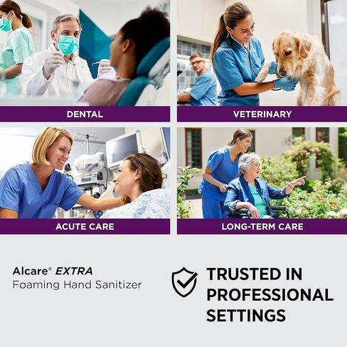 SC Johnson Professional Alcare Extra Foaming Hand Sanitizer 2-Pack 1L Touch-Free Cartridge Refill Pack in Kuwait