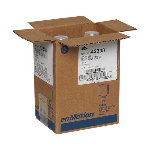 عبوات موزع معقم اليدين الرغوي المرطب من Georgia-Pacific enMotion Gen2 من GP PRO، خالي من الكحول والعطور، زجاجتان في كل علبة، 42338 in Kuwait