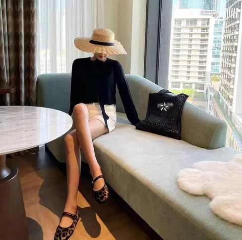 ماري جين فلات SNAP SNAP LEOPARD Square Toe Flats Flats Ene Square Flats in Saudi Arabia