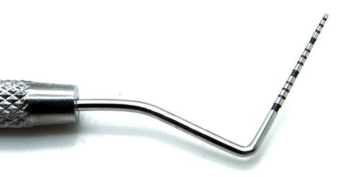 10 Pcs Superior Probe UNC 15/11.5B Color Coded Marking Dental Double Ended Diagnostic Instruments in Saudi Arabia