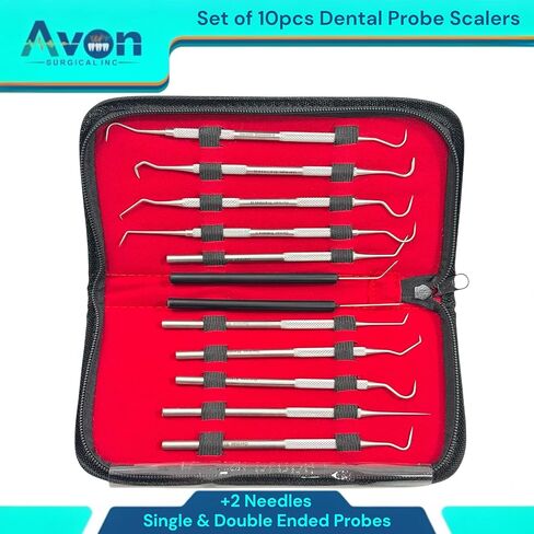 أعواد فموية ذات طرفين + طرف واحد - مع إبر مثيرة للاستعمال مرة واحدة - أدوات مخبرية تفصيلية (عبوة من 12 قطعة) in Kuwait