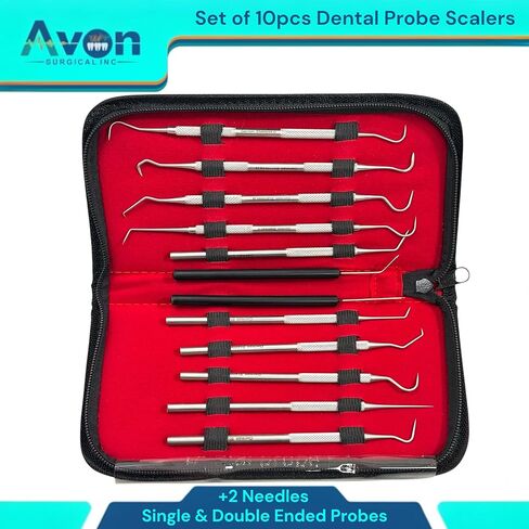 أعواد فموية ذات طرفين + طرف واحد - مع إبر مثيرة للاستعمال مرة واحدة - أدوات مخبرية تفصيلية (عبوة من 12 قطعة) in Kuwait