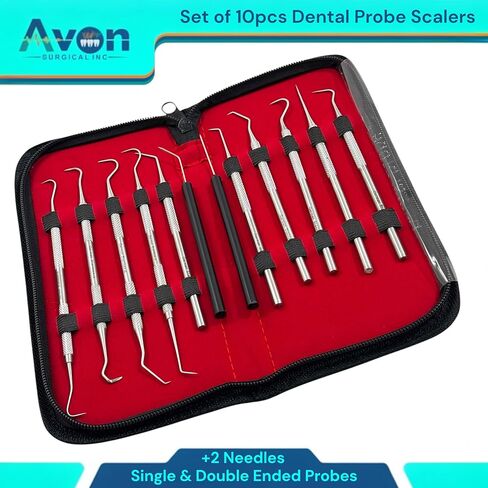 أعواد فموية ذات طرفين + طرف واحد - مع إبر مثيرة للاستعمال مرة واحدة - أدوات مخبرية تفصيلية (عبوة من 12 قطعة) in Kuwait