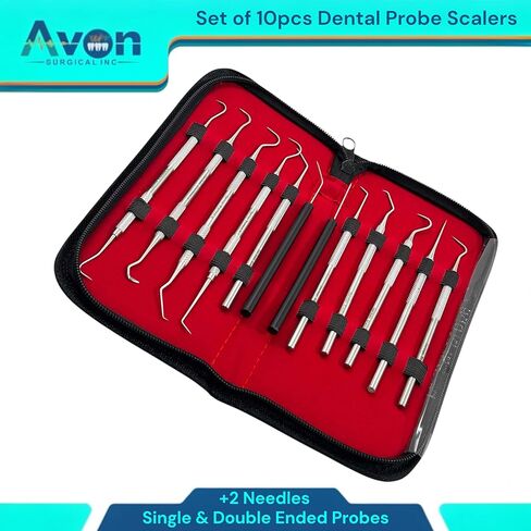 أعواد فموية ذات طرفين + طرف واحد - مع إبر مثيرة للاستعمال مرة واحدة - أدوات مخبرية تفصيلية (عبوة من 12 قطعة) in Kuwait