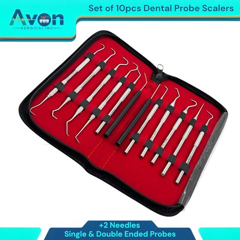 أعواد فموية ذات طرفين + طرف واحد - مع إبر مثيرة للاستعمال مرة واحدة - أدوات مخبرية تفصيلية (عبوة من 12 قطعة) in Kuwait