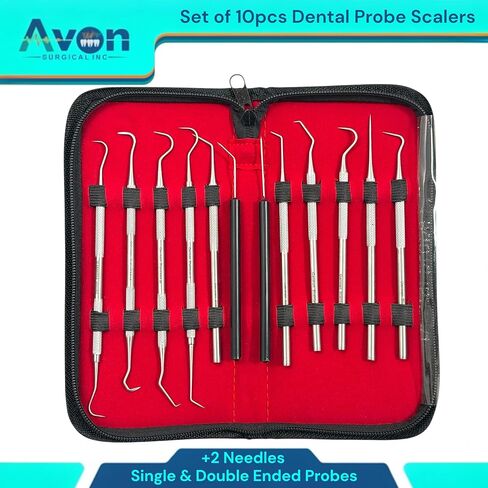 أعواد فموية ذات طرفين + طرف واحد - مع إبر مثيرة للاستعمال مرة واحدة - أدوات مخبرية تفصيلية (عبوة من 12 قطعة) in Kuwait