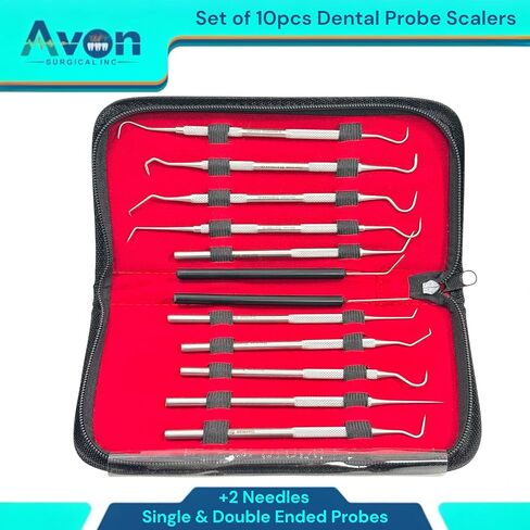 أعواد فموية ذات طرفين + طرف واحد - مع إبر مثيرة للاستعمال مرة واحدة - أدوات مخبرية تفصيلية (عبوة من 12 قطعة) in Kuwait