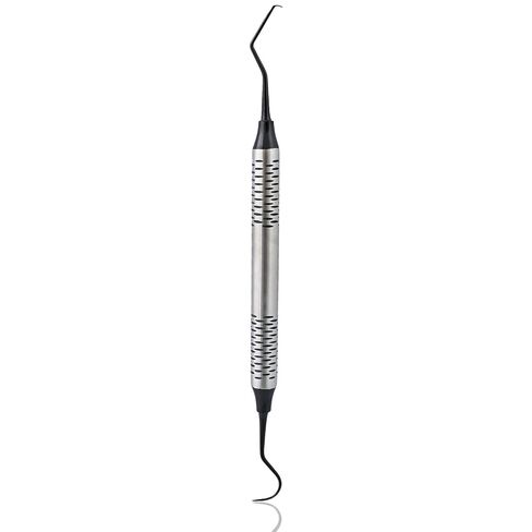 Gold Titanium Dental Explorer 23/17A Endodontic Probe Dental Diagnostic Examination Double Ended Instrument DN-2454 in Saudi Arabia