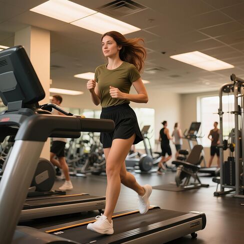 تي شيرت نسائي من صوف ميرينو 100%، رقبة دائرية خفيفة الوزن ماصة للرطوبة، طبقة أساسية رياضية للجري in Kuwait