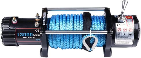 Electric Winch Waterproof Synthetic Cable Rope for ATV UTV Towing 12V in Saudi Arabia