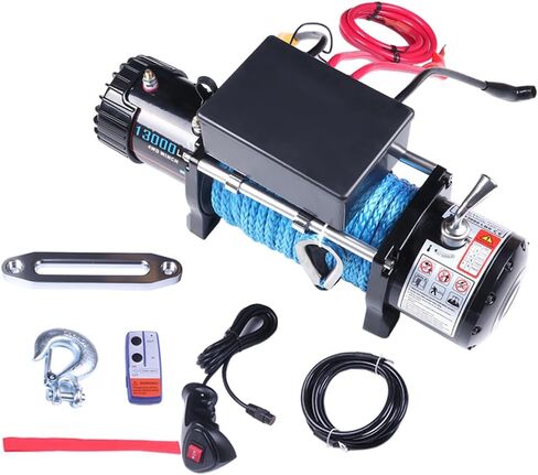 Electric Winch Waterproof Synthetic Cable Rope for ATV UTV Towing 12V in Saudi Arabia