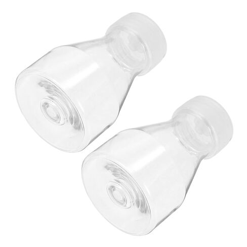 Veemoon 2pcs High-Temperature Resistant Plastic Bottles for Cell Culture and Sample Preservation Ergonomic Design for Laboratory Use Reusable Flasks for Tissue Culture Experiments in Saudi Arabia