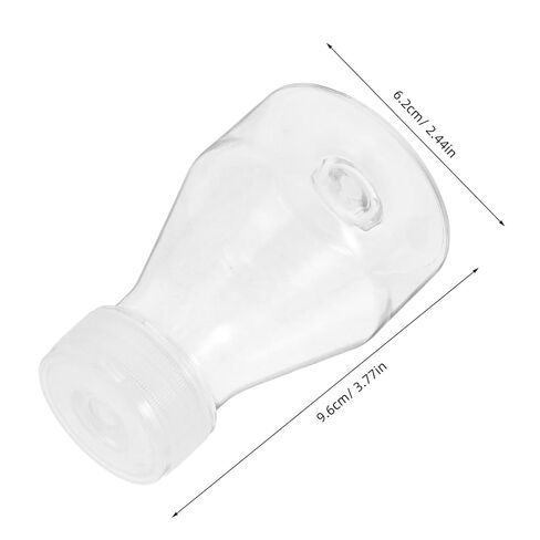 Veemoon 2pcs High-Temperature Resistant Plastic Bottles for Cell Culture and Sample Preservation Ergonomic Design for Laboratory Use Reusable Flasks for Tissue Culture Experiments in Saudi Arabia