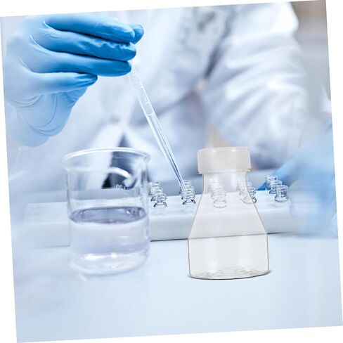 Zerodeko Style Tissue Culture Bottles 150ml Plastic Flasks High-Temperature Resistance for Lab Applications in Saudi Arabia