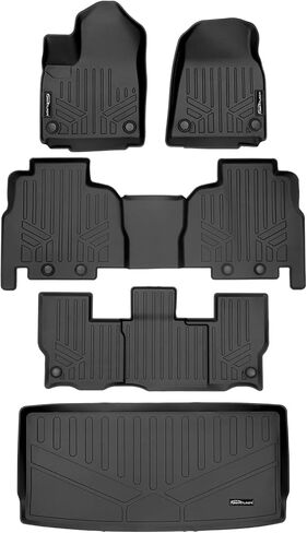 SMARTLINER All Weather Custom Fit Cargo Liner Behind The 2nd Row Compatible with 2022-2025 Jeep Wagoneer in Saudi Arabia