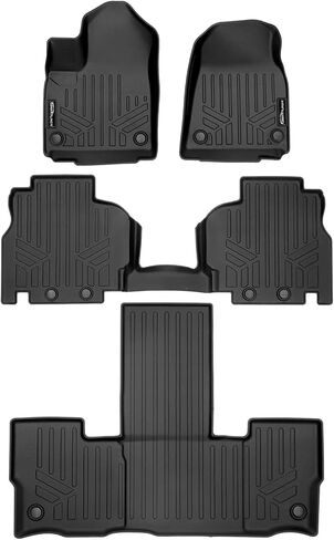 SMARTLINER All Weather Custom Fit Cargo Liner Behind The 2nd Row Compatible with 2022-2025 Jeep Wagoneer in Saudi Arabia