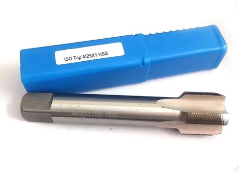 HSS Metric Screw thread tap Machine Fine Right hand taps M25 M25X3 M25X2.5 M25X2 M25X1.75 M25X1.5 M25X1.25 M25X1 M25X0.5(M25X3 1PCS) in Saudi Arabia