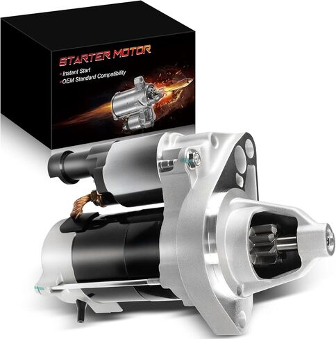 19247 New Starter Motor Fit for: -ford F150 2013 2014 2015 5.0 V8 E150 Expedition350 F250 F350 Super Duty 13-19 ، for: -lincoln Navigator 2013-2014 4.6L 5.4L 6.2L 6.8L V8 V10 OE DL3T11000AA in Kuwait