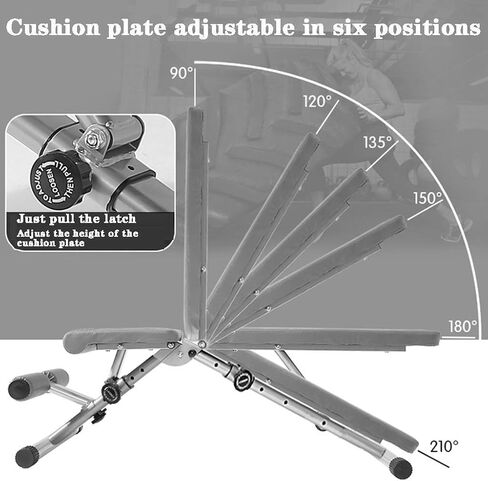 Dumbbell Benches Professional Multifunctional Dumbbell Stool, Household Foldable Bench Press Stool, Sit-ups Training Chair, Fitness Equipment in Saudi Arabia