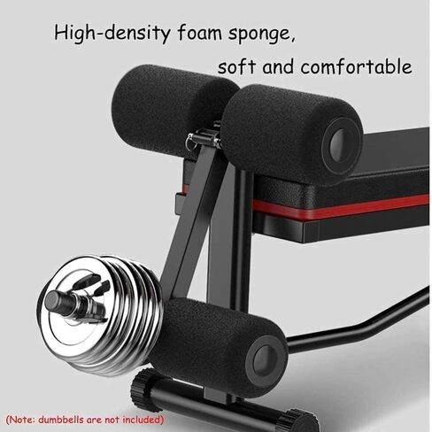 Multifunctional Dumbbell Bench,Weight Bench,Home Sit-Ups Fitness Equipment,Folding Press Bench Fitness Chair Easy Installation,Max Load 200Kg in Saudi Arabia