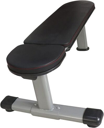 Flat Bench Dumbbell Bench Home Sit-Up Exercise Equipment Fitness Multi-Function Flat Bench Press Weight Benches,Black-125x67x45cm in Saudi Arabia