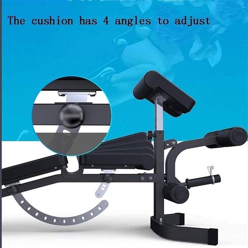 Weight Bench, Standard Weight Benches Dumbbell Bench Multi-Functional Fitness Equipment Weight Bench Bed Home Exercise Fitness in Saudi Arabia