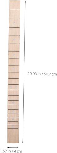 Electric Guitar Fingerboard Replacement Maplewood Fretboard with Fret Markers for Accurate Playing and Versatile Music Styles Convenient and Sturdy Guitar Accessory in Saudi Arabia