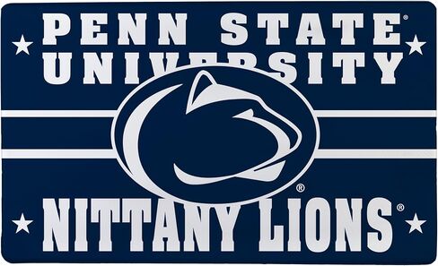 NCAA Penn State Indoor Entrance Welcome Mat, 30"x18" Anti-Fatigue Kitchen Mats and Rugs, Non Slip Backing, Waterproof Ergonomic Comfort Mat for Entryway, Office, Dorm, Man Cave in Saudi Arabia
