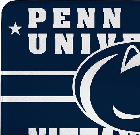 NCAA Penn State Indoor Entrance Welcome Mat, 30"x18" Anti-Fatigue Kitchen Mats and Rugs, Non Slip Backing, Waterproof Ergonomic Comfort Mat for Entryway, Office, Dorm, Man Cave in Saudi Arabia