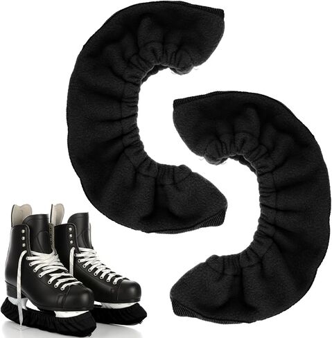 Ice Skate Blade Covers, Sports Blade Cover, Ice Skate Covers, Ice Skate Guards Protector for Hockey Skates, Figure Skate and Ice Skates, (Black) in Saudi Arabia