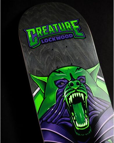 Creature Lockwood Robo Wolf Pro 8.25in x 32.04in Skateboard Decks in Kuwait